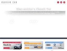 Tablet Screenshot of klassikcar.cl